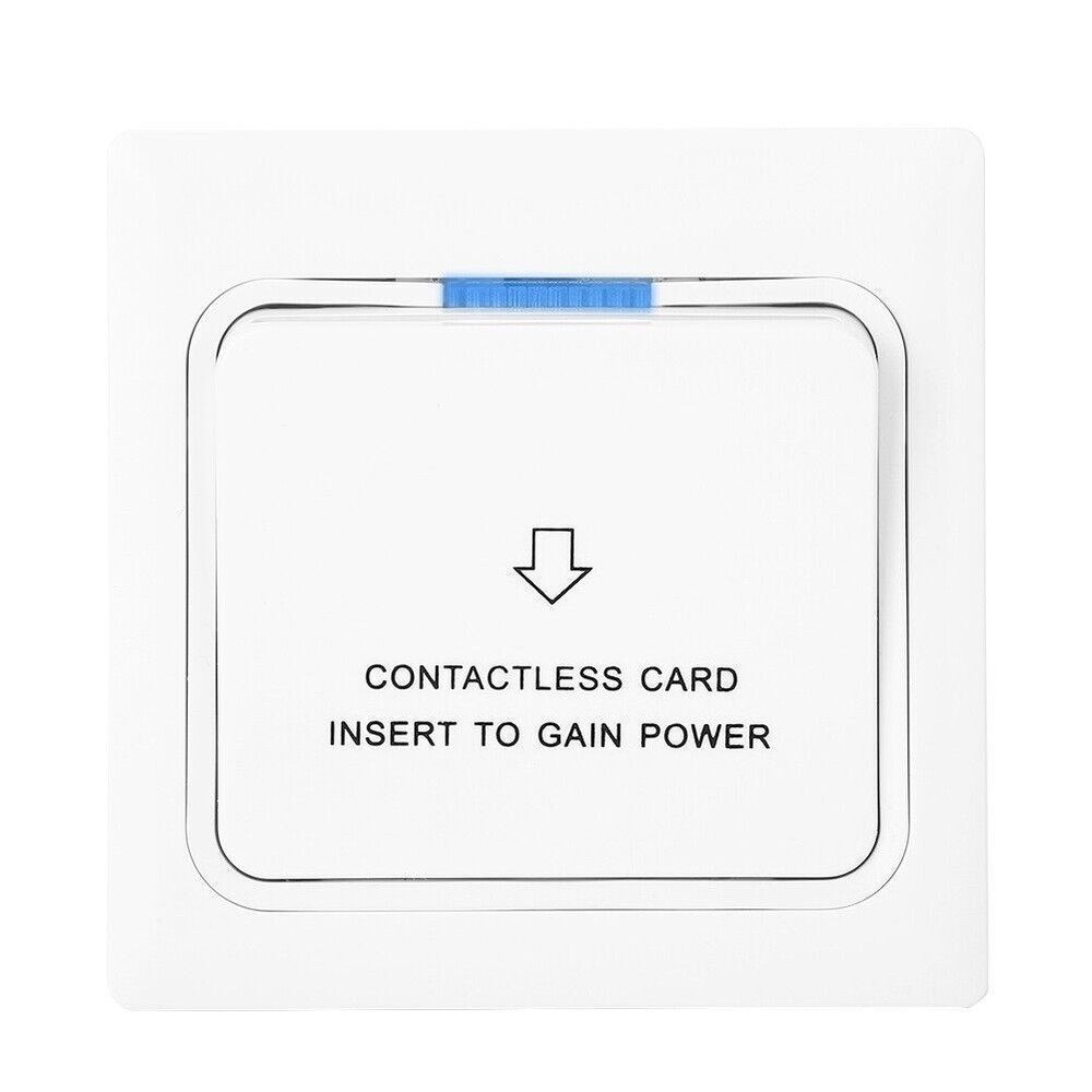 Power Key Card Sensor Electricity Recognition Switch Panel for Hotel Energy
