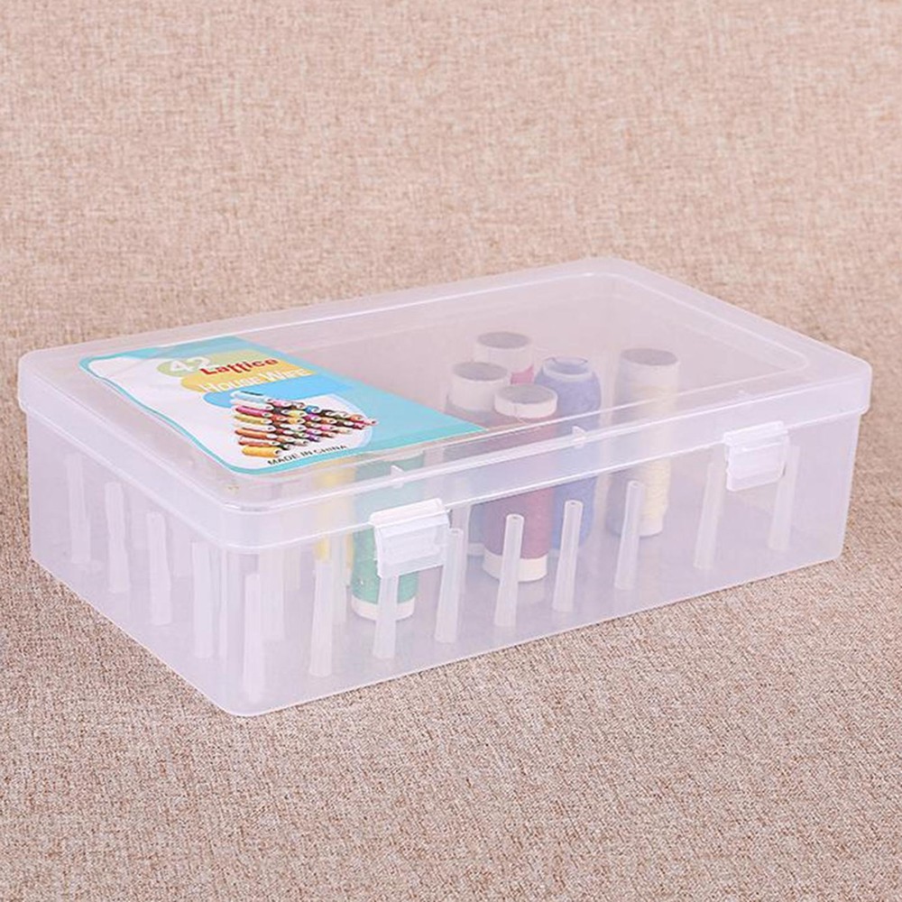 Thread Storage, Bobbin Holder, PP Transparent Storage Container, Sewing