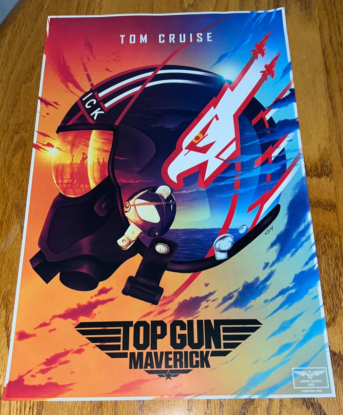 Top Gun: Maverick (2022) - AMC Fan Event Poster 11 X 17 Limited Edition New