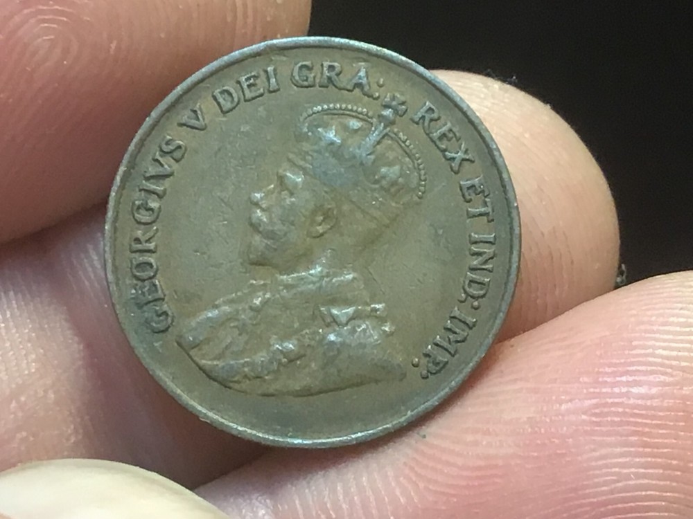 1932 Canada Cent, Canadian Penny, 1 Cent