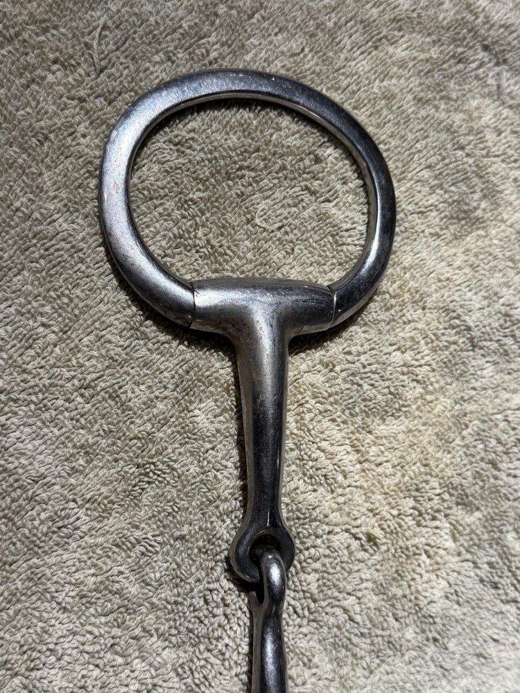 Korsteel Stainless Steel Jointed Eggbutt Snaffle