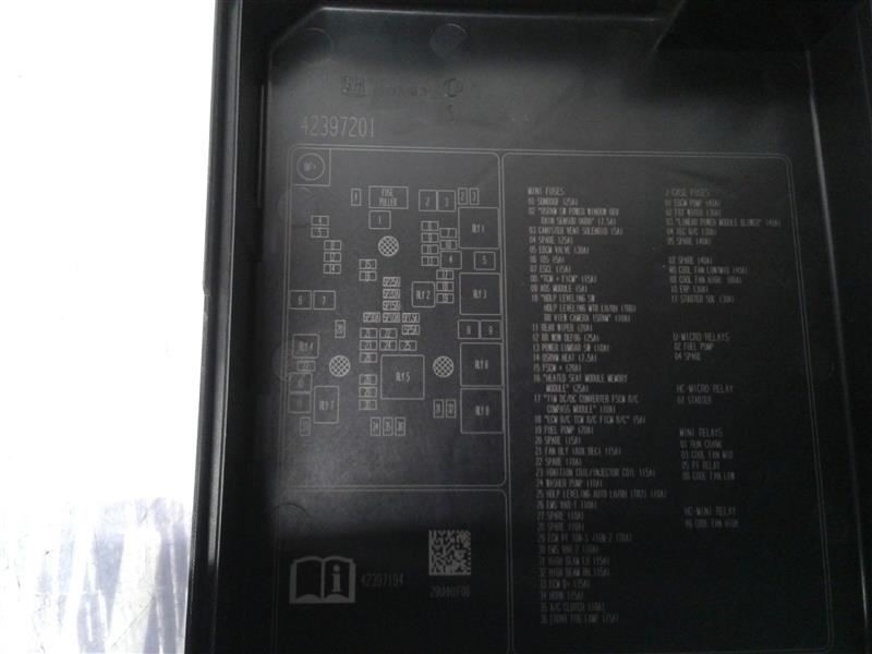 Fuse Box Engine Fits 17 TRAX 8329847