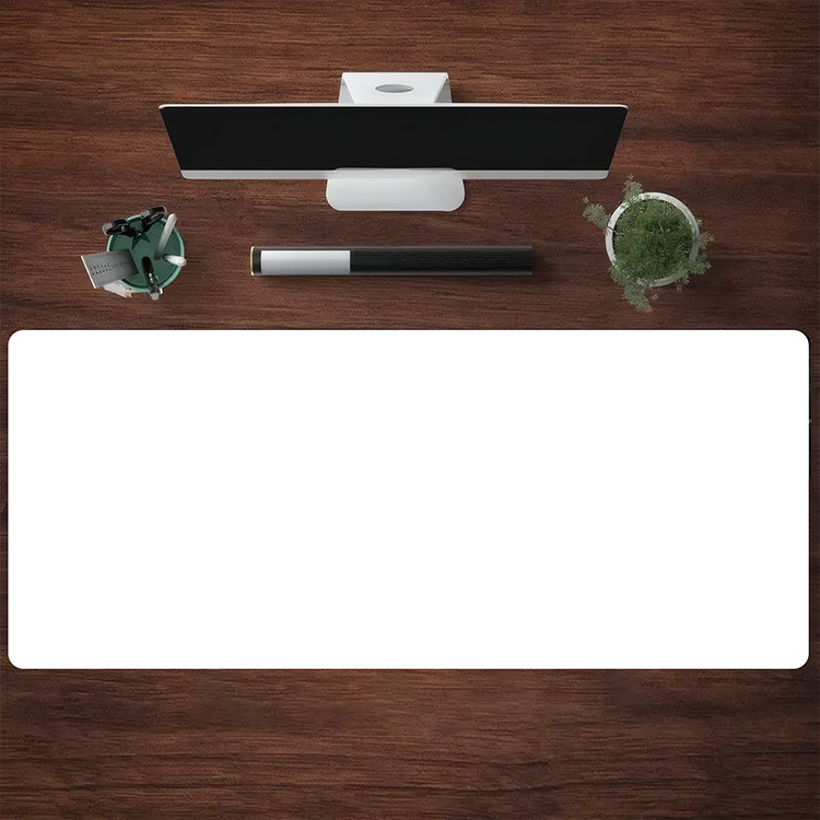 40*90cm1pc Digital Map Patterns HD Printed Pad for Desk, Multi Functional XXL Mo