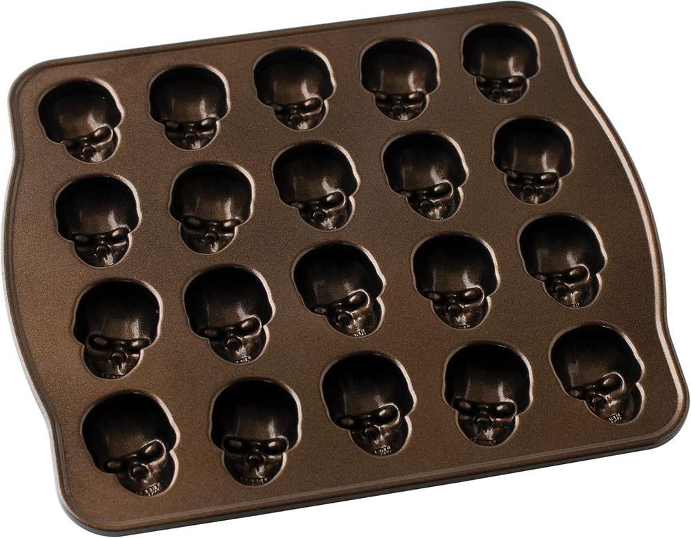 Skull Bite Cakelet, 2.5 Cups, Bronze