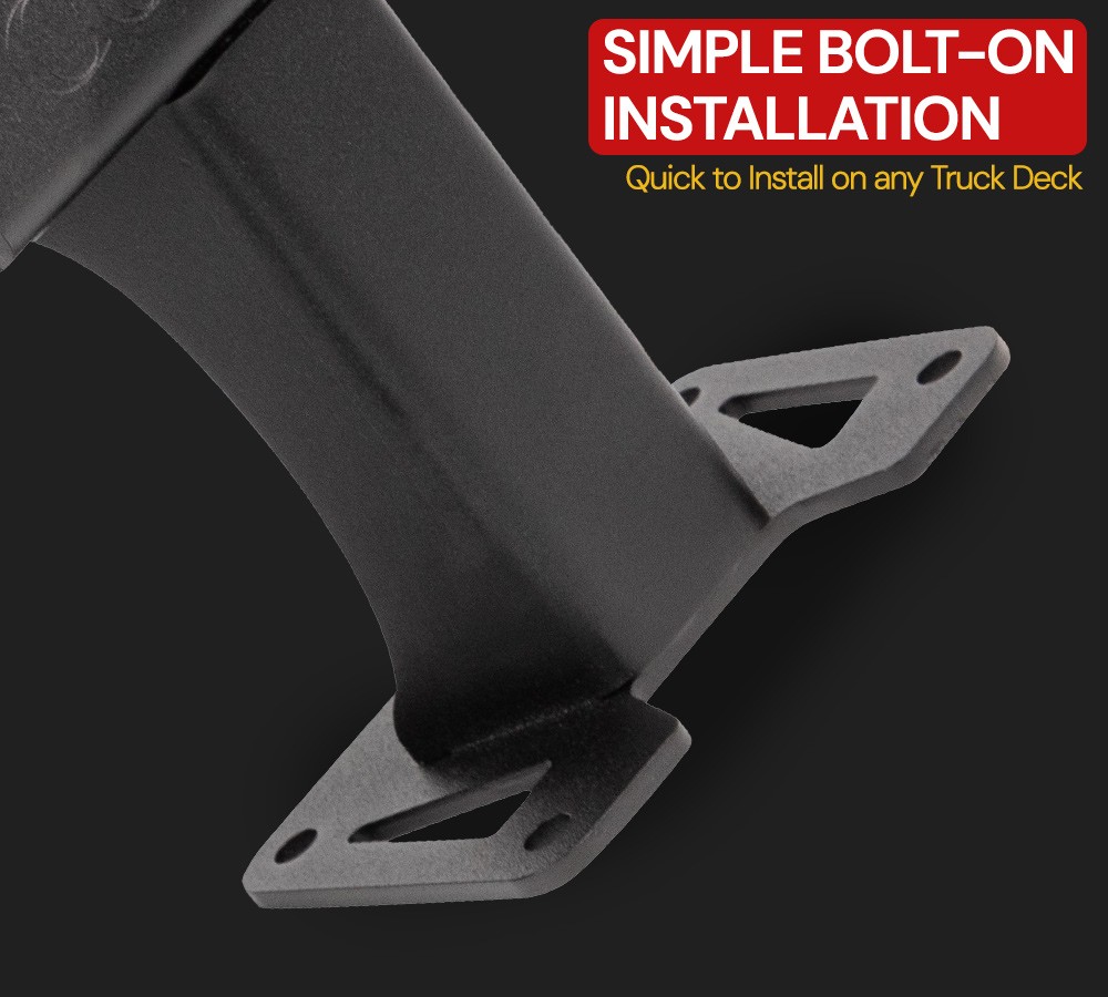 Short Standing 6" Dolly Mount for 5.70 Collins SLZ Tow Dolly - 1 Pair