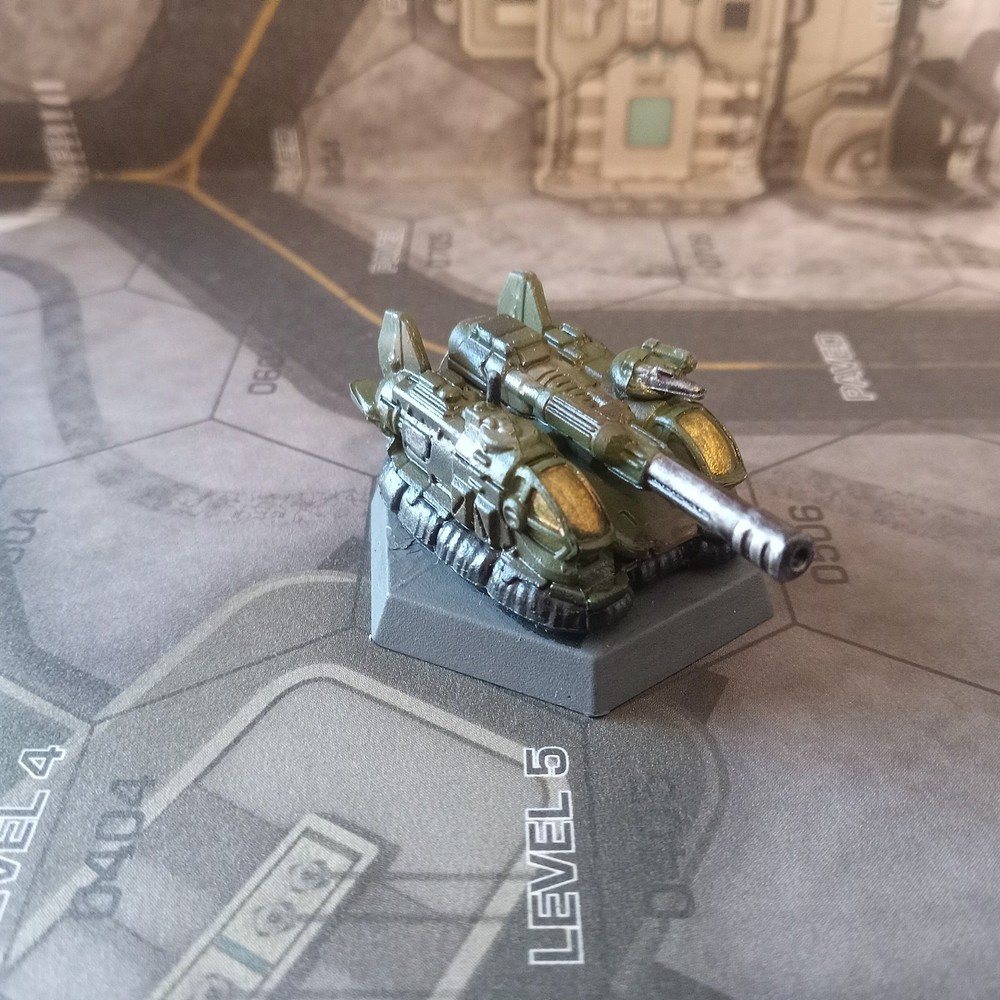 Battletech, Callander Kell, SM5 Field Commander, Custom Painted.