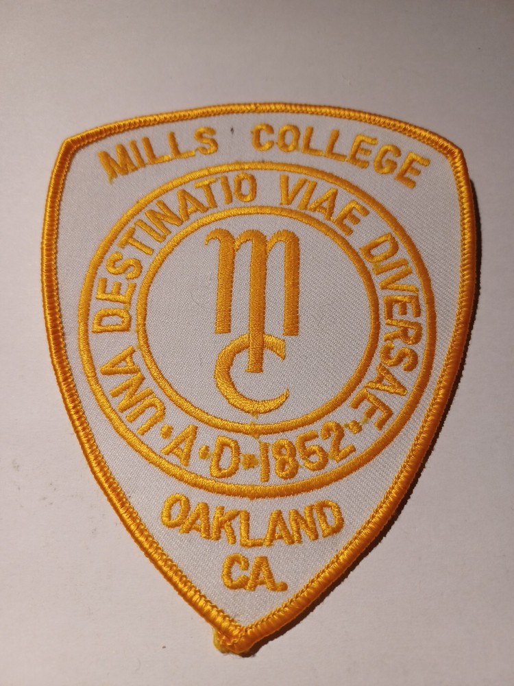 Police Security University Shoulder Patch