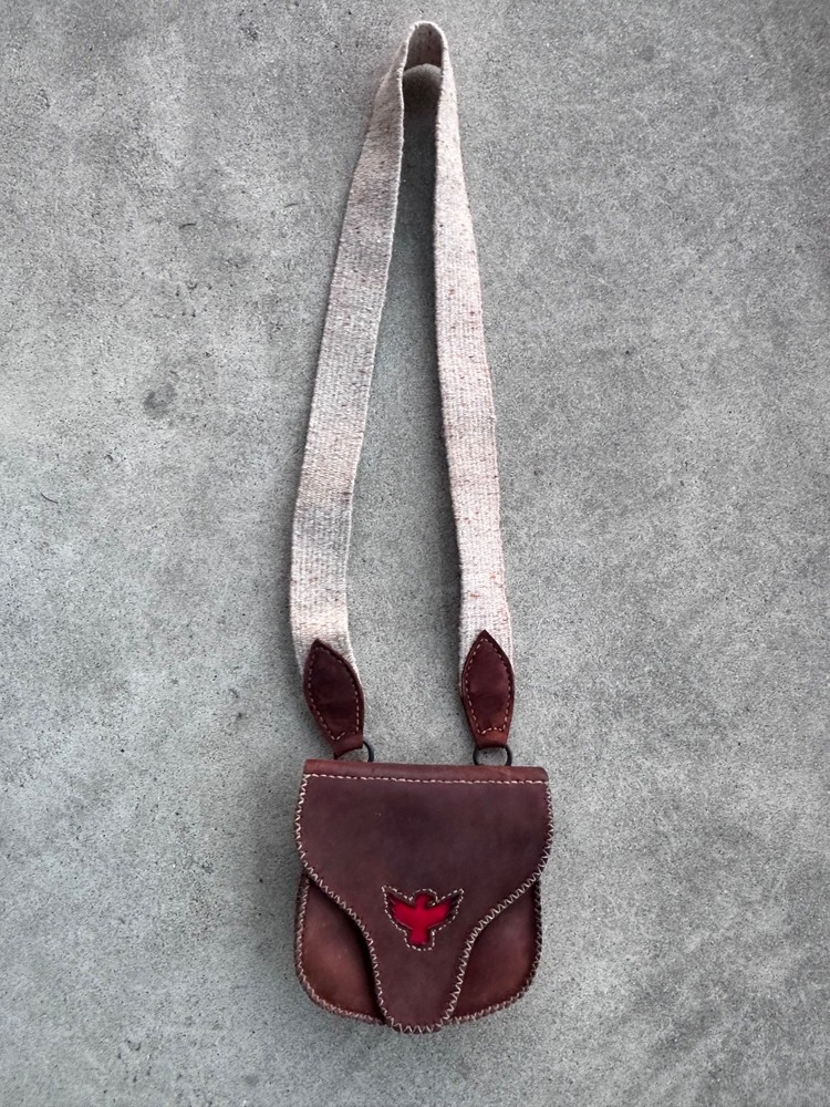 Vintage LEATHER MUZZLELOADER POSSIBLES POUCH BAG