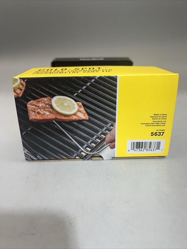 CharBroil Wireless Multi Sensor Thermometer 100ft Range w/ Dock 15 Taste Setting