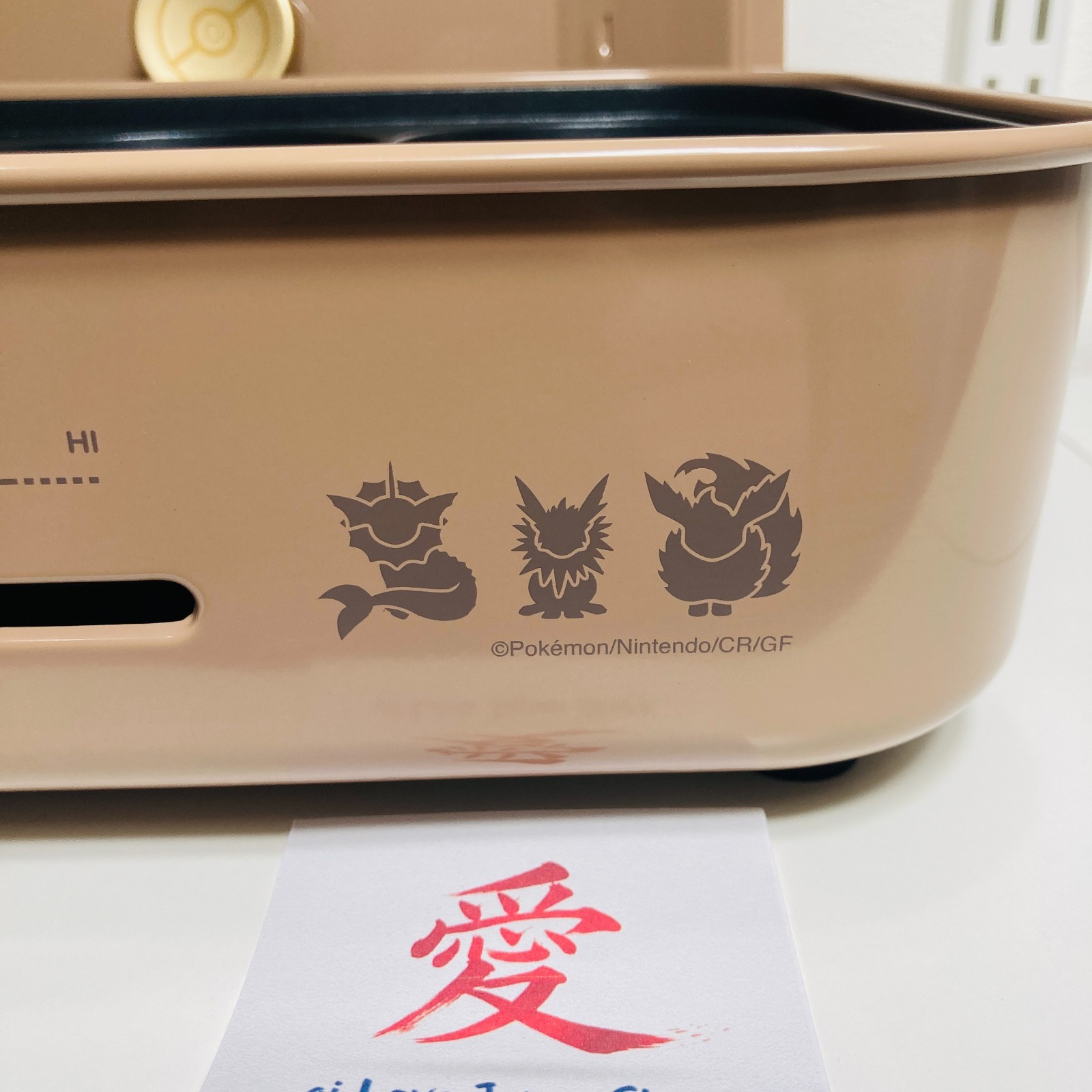 1 Day Ship New Pokemon BRUNO Eevee Friends Compact Hot Plate Japan Exclusive