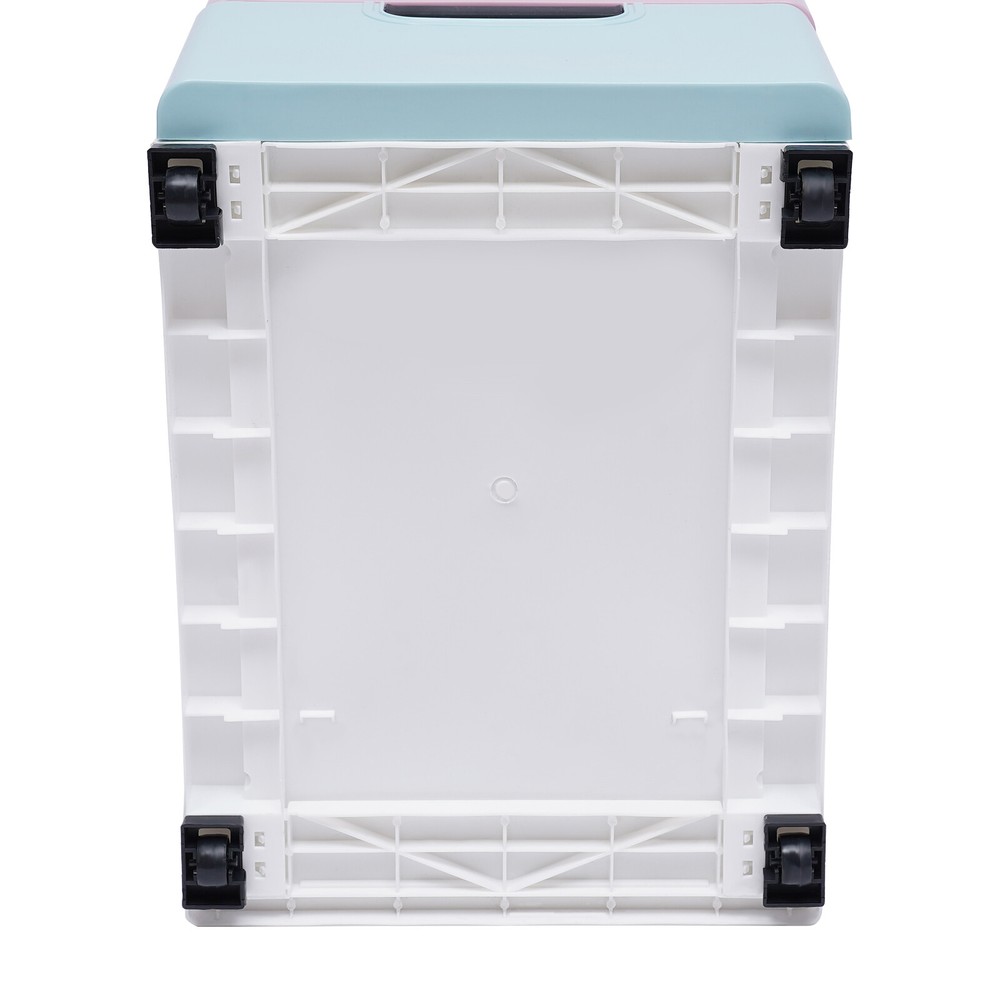 5 Tier Stackable Cabinet Vertical Clothes Storage Tower Tall Small Chest Closet