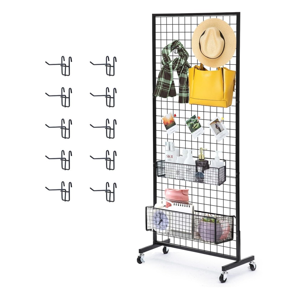 Gridwall Hooks 4 Inch Metal Grid Wall Display Hooks Display GridWall Hooks Ha...
