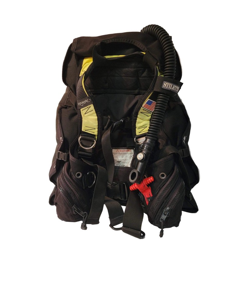 Zeagle Stilletto BCD Yellow Trim size Small