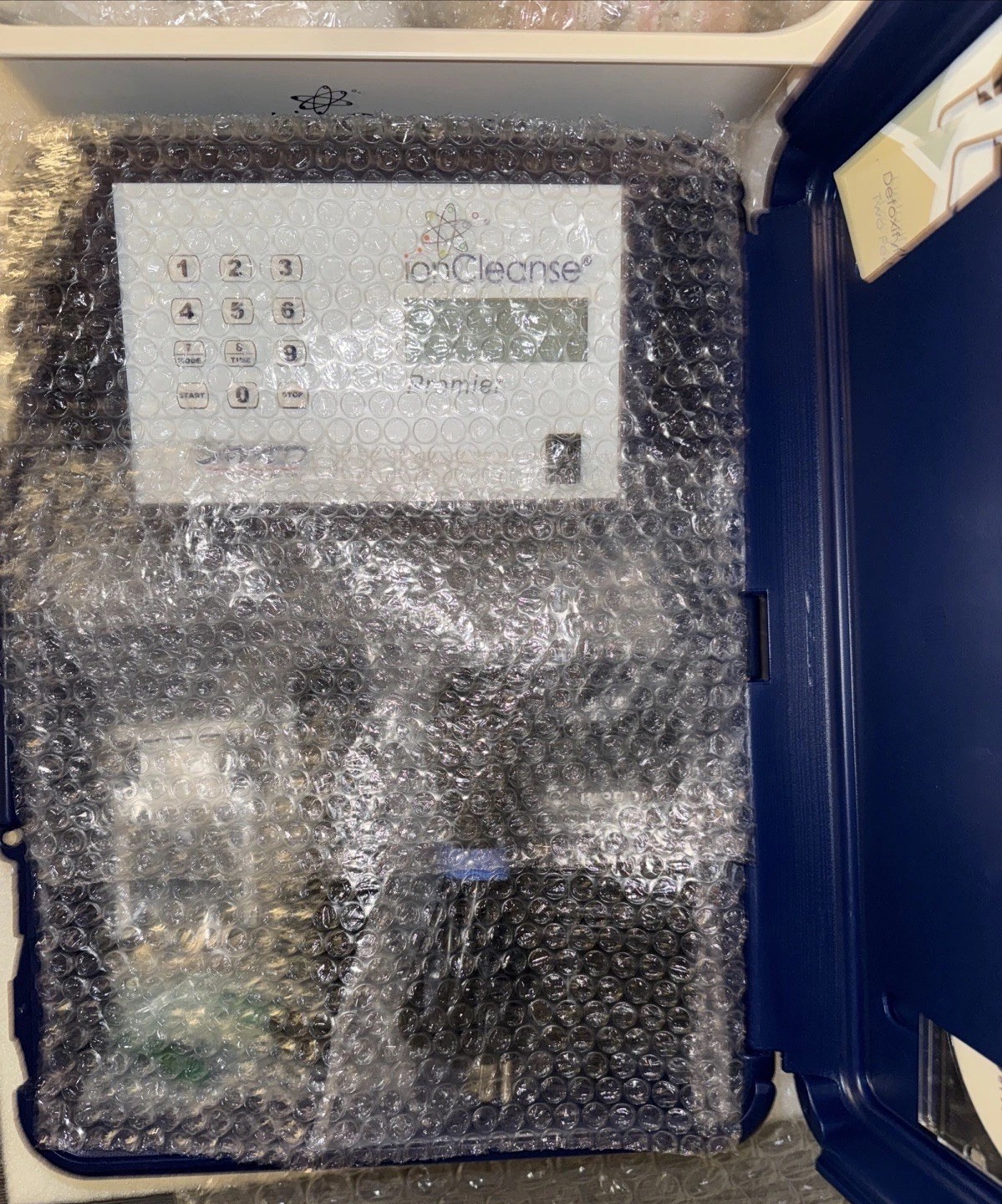 IonCleanse Premier By AMD Professional Detox Foot Bath System - Low Run Time