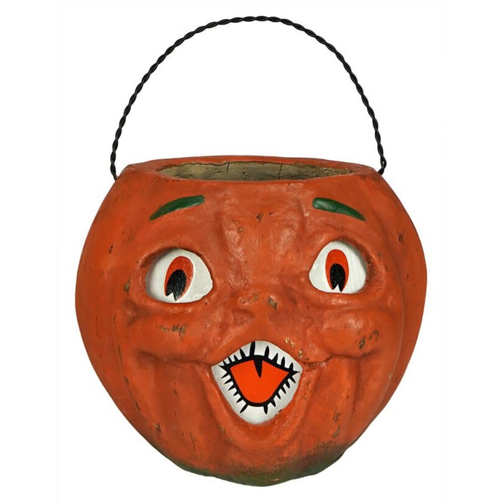 Medium Orange Jack-O'-Lantern Choir Boy