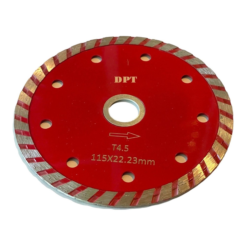 4-1/2 Diamond Saw Blade Cutting Tile Ceramic Concrete Stone Bricks Blocks 6 Pack