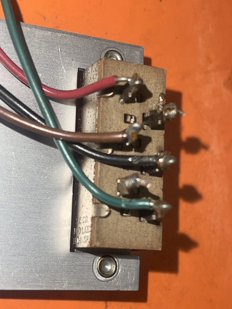 Johnson Viking Challenger Transmitter Grid Plate Switch Assembly Works