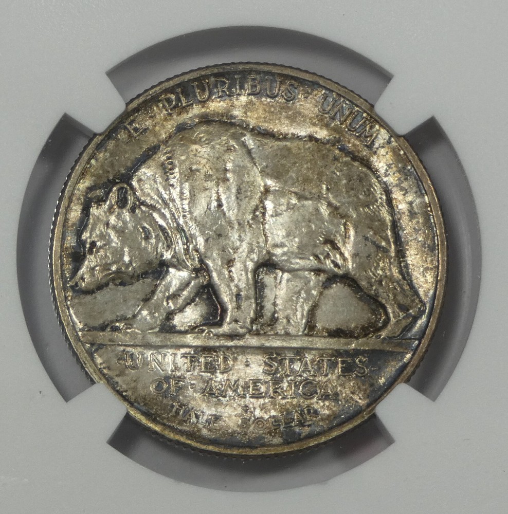 1925-S CA Diamond Jubilee Silver Commemorative Half Dollar CERTIFIED NGC MS 64