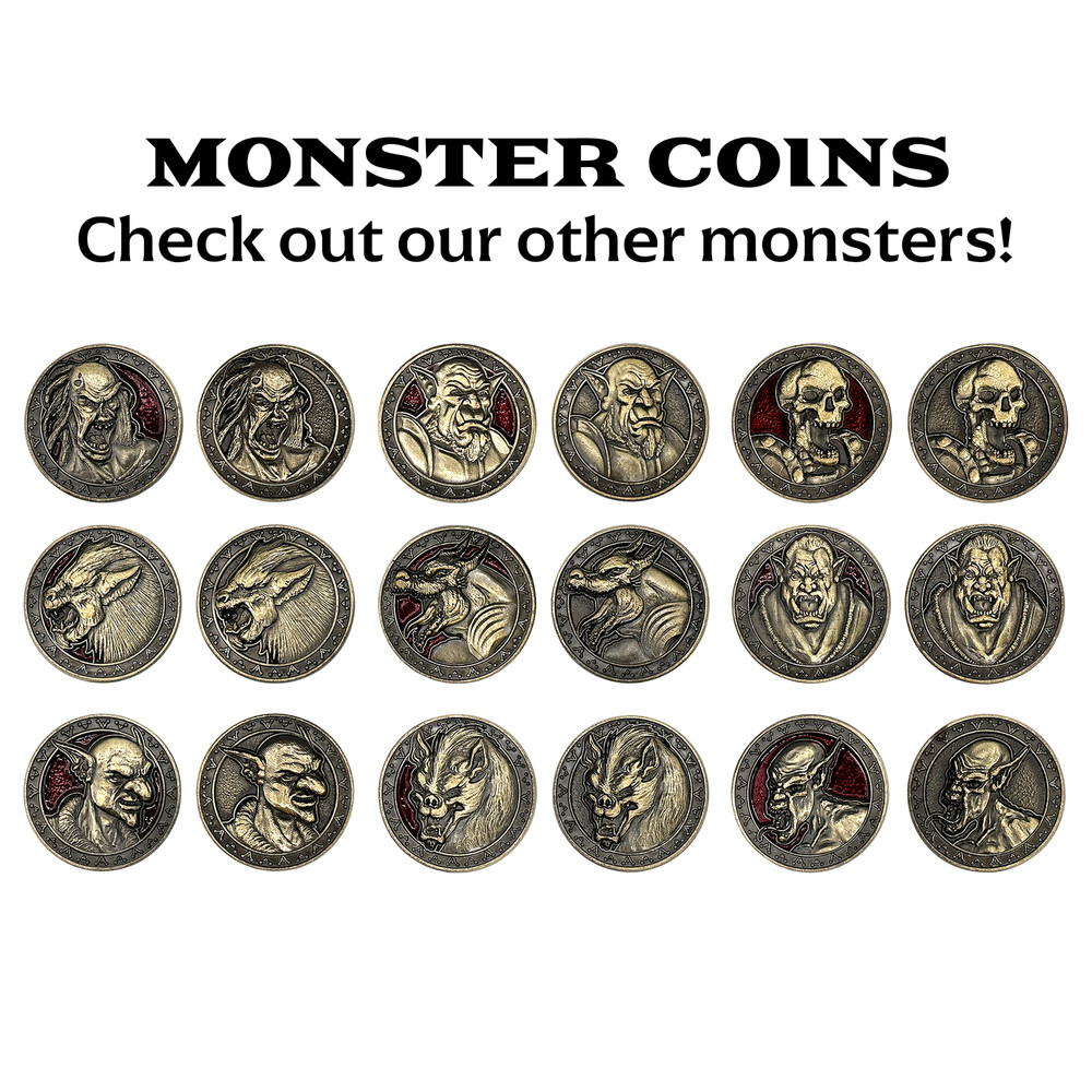 Monster Coins - Skeleton - 10 Pack