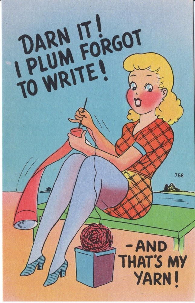 DARN IT! I PLUM FORGOT TO WRITE! - PC1278