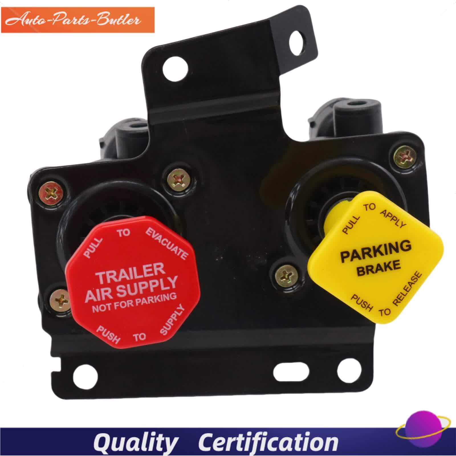 24340522 21315044 K035691 For Volvo VNL Dash Valve Dual Park Brake With 5 Ports