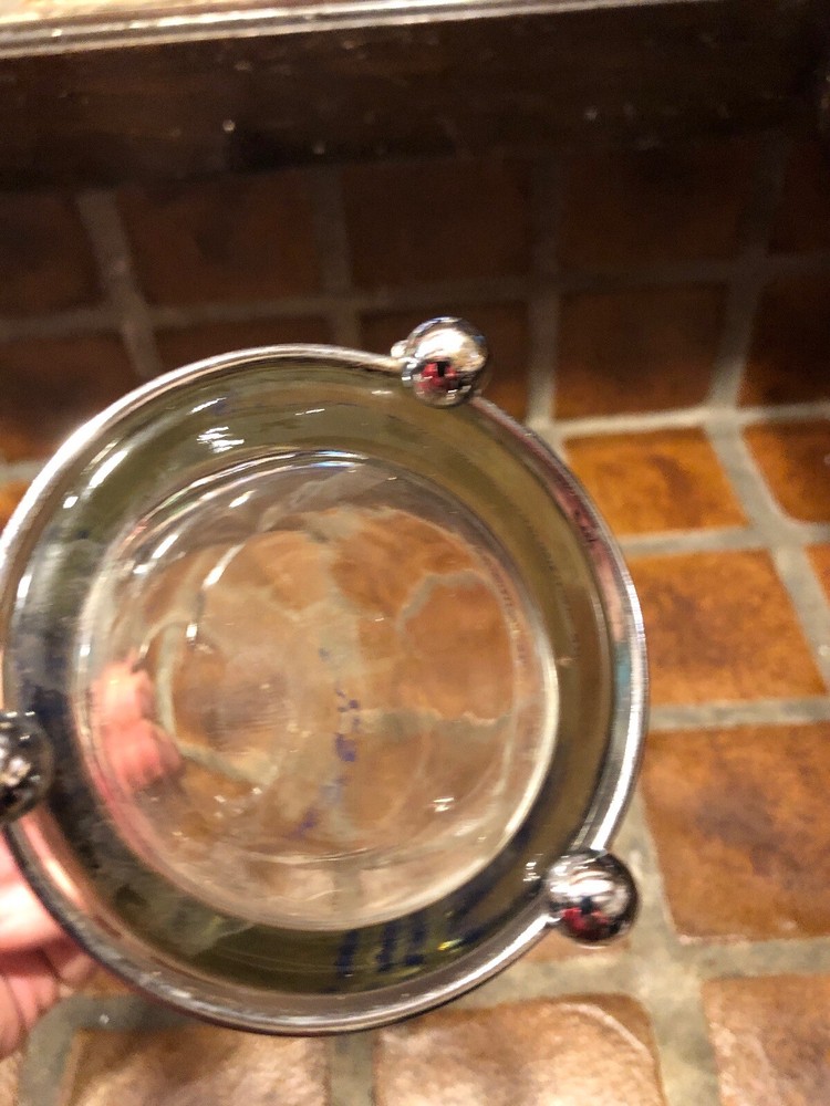 VINTAGE CALVERT GIN GLASS PITCHER