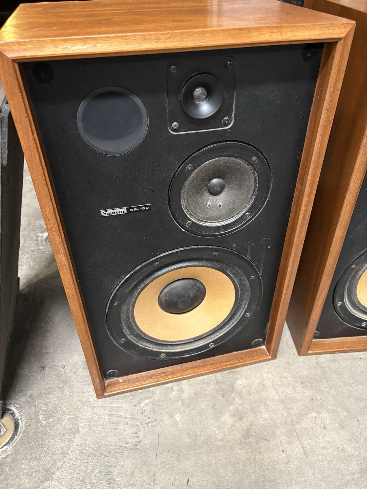 Vintage Sansui SP-150 Speakers, 3-way 12” Woofer Great Condition And Sound 🔥🔥