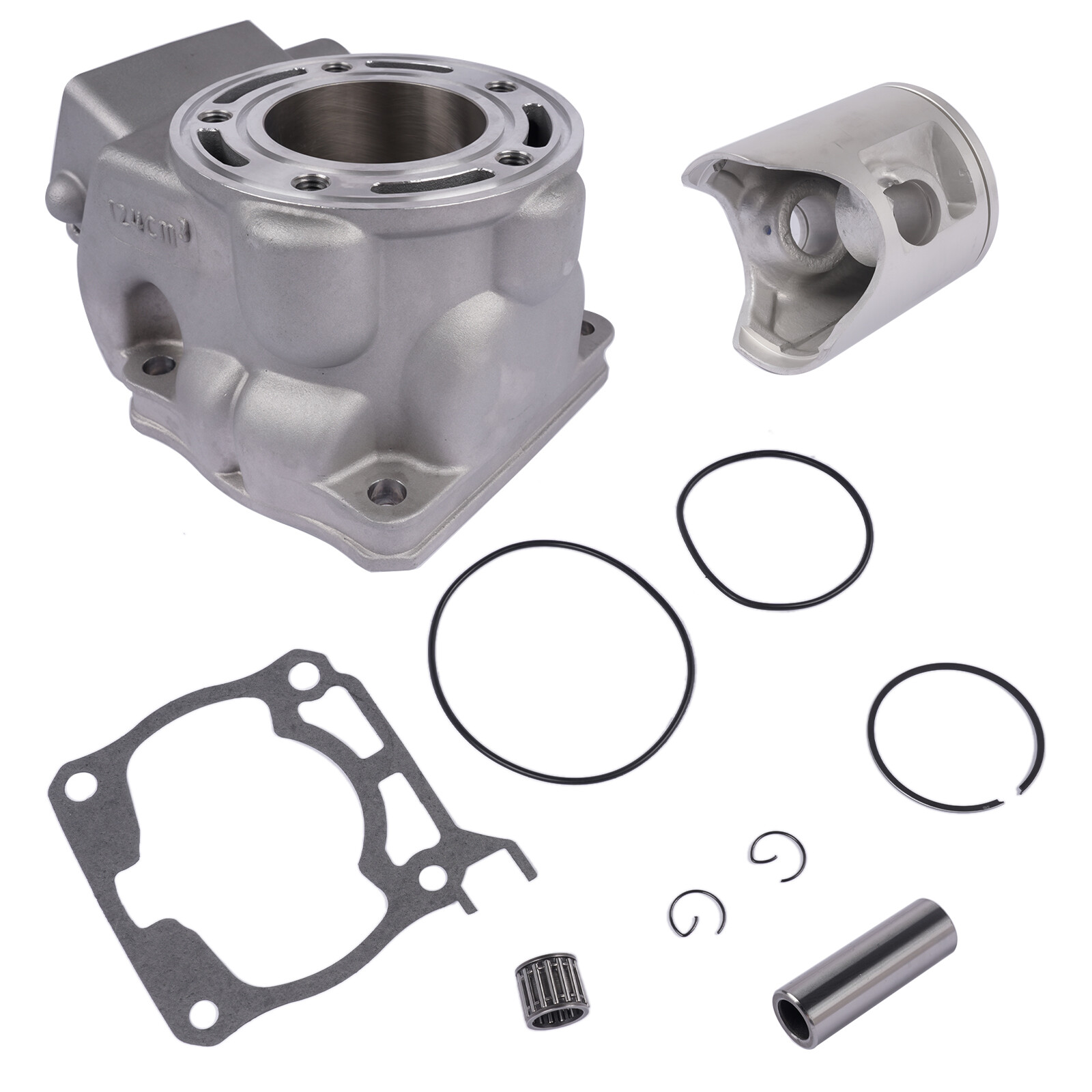 Cylinder Piston Gasket Set Kit for Yamaha YZ125 2005-22 1C3-11311-10-00 Aluminum