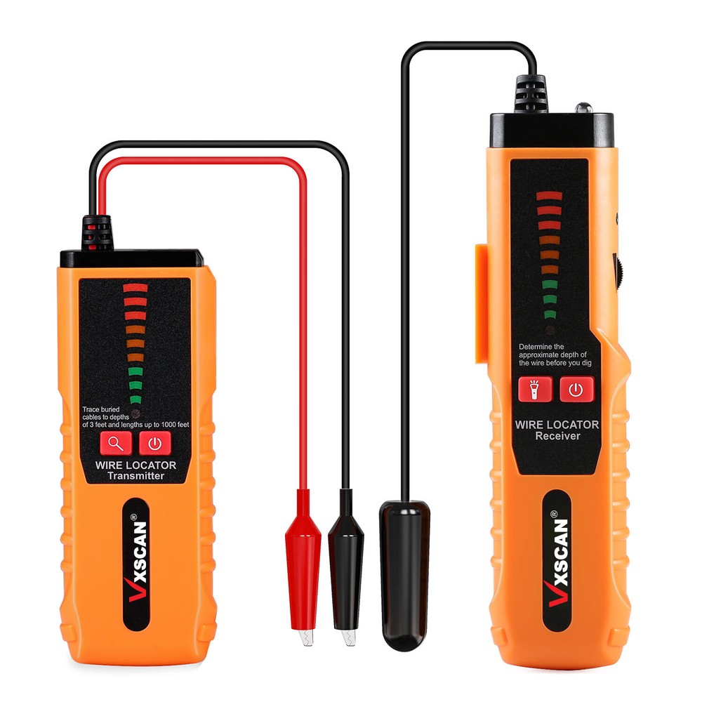 Underground Cable Wire Tracker Non-Destructive Locator With Earphone VXSCAN F04