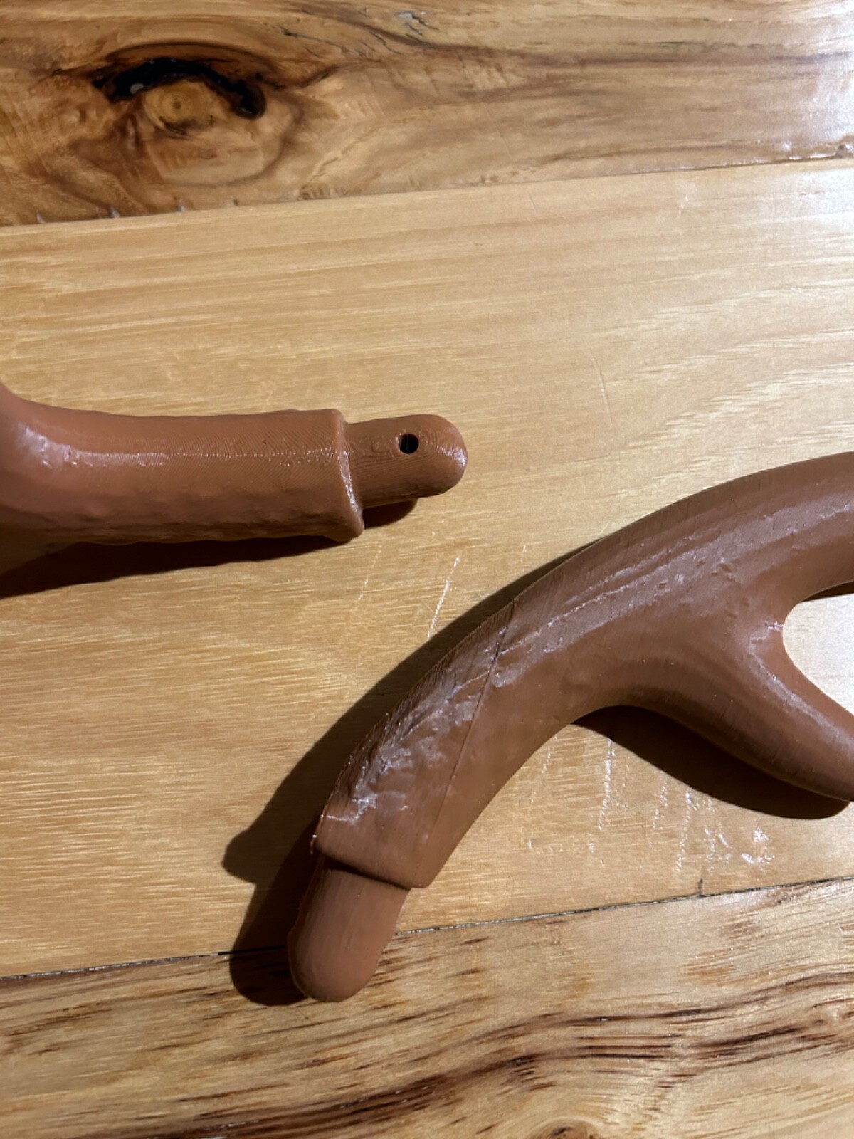 Reindeer Deer Antlers Blow Mold General Foam Santa Sleigh Replacement Set of 2