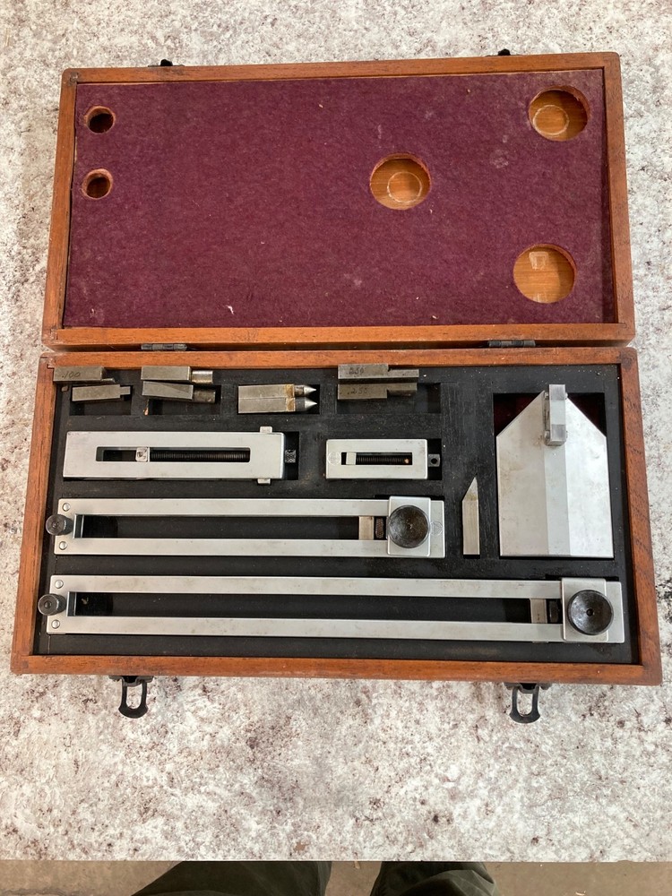 Gage block holder set