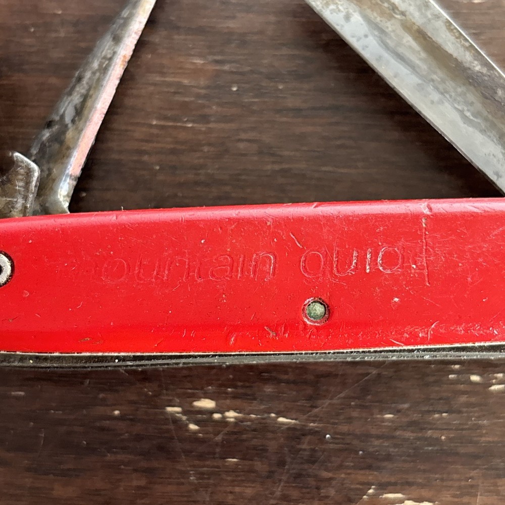 Mountain Quick Colonial Vintage Army Knife (READ)