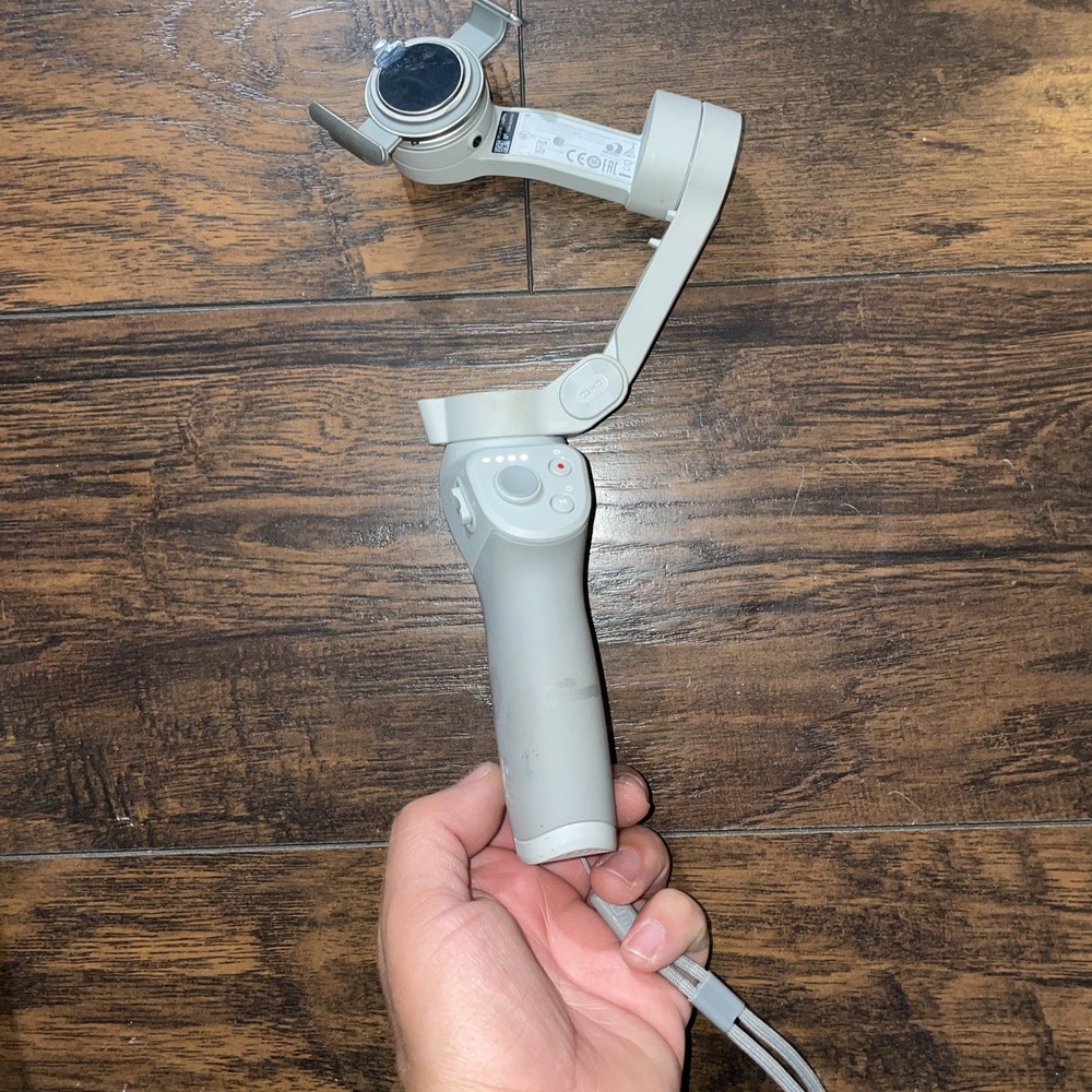 DJI OM 4 SE Smartphone Gray Foldable Gimbal Stabilizer Missing Tripod