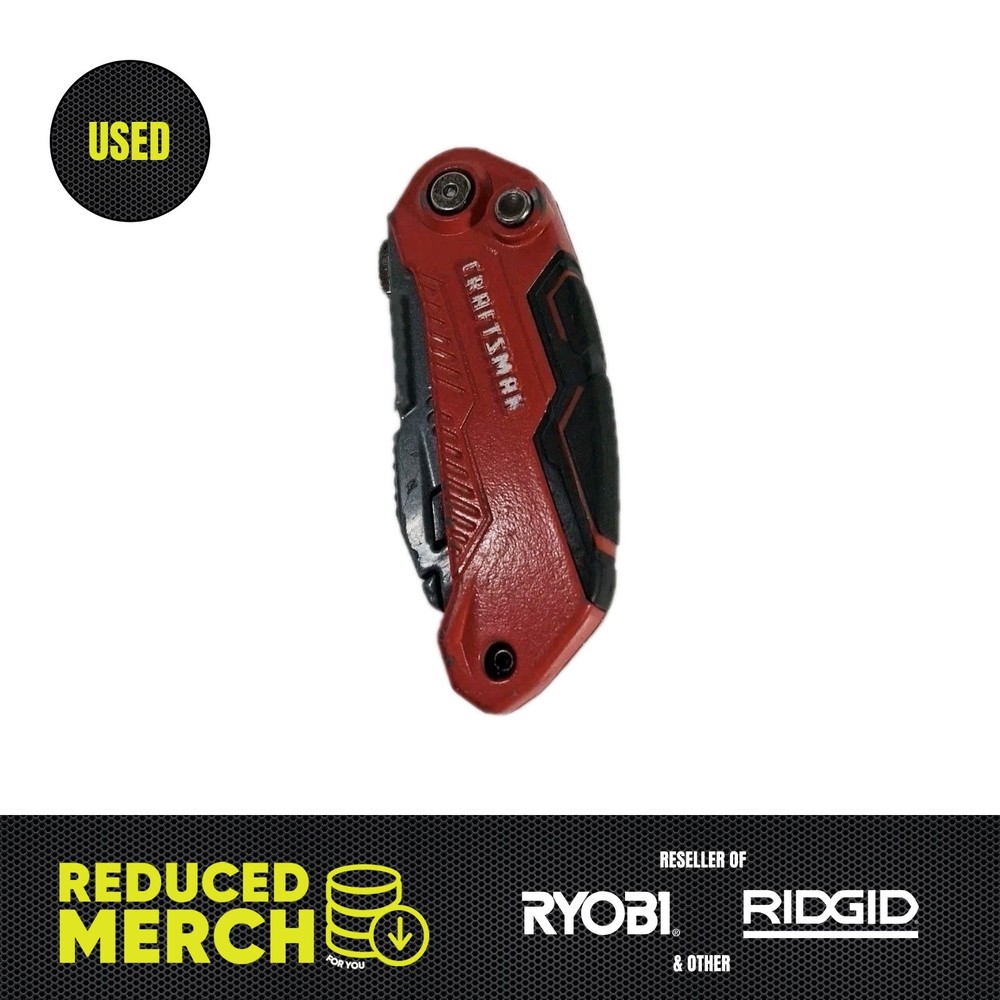 Craftsman Utility Box Cutter Red