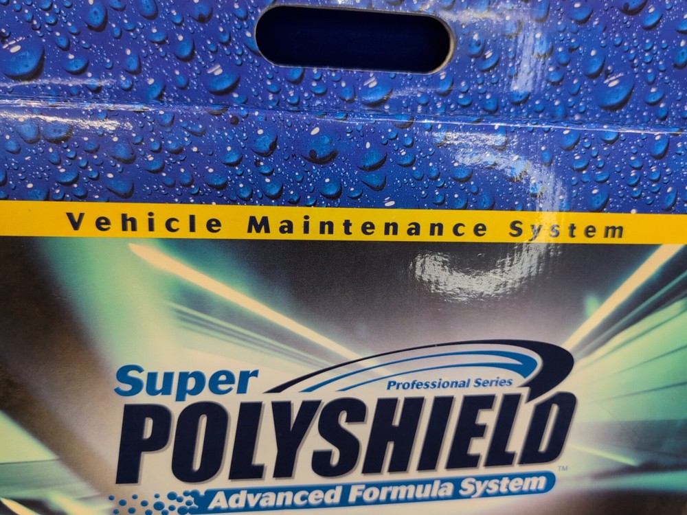 Super Polyshield Advanced Formula Car Detailing System Complete Kit New In Box