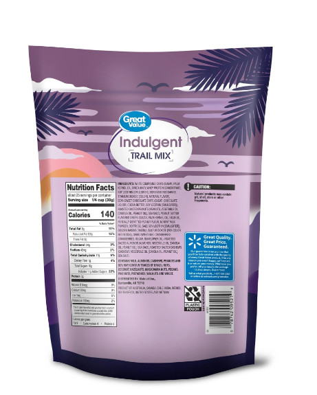 Great Value Indulgent Trail Mix, 26 oz