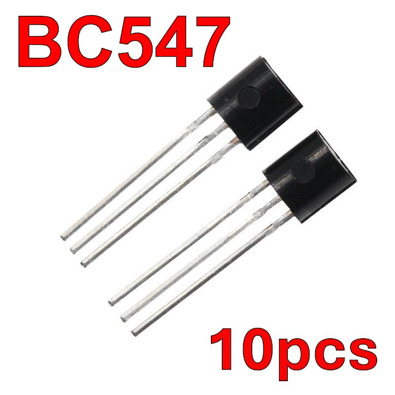 10pcs BC547 General Purpose NPN Transistor TO-92 GENERIC US Ship