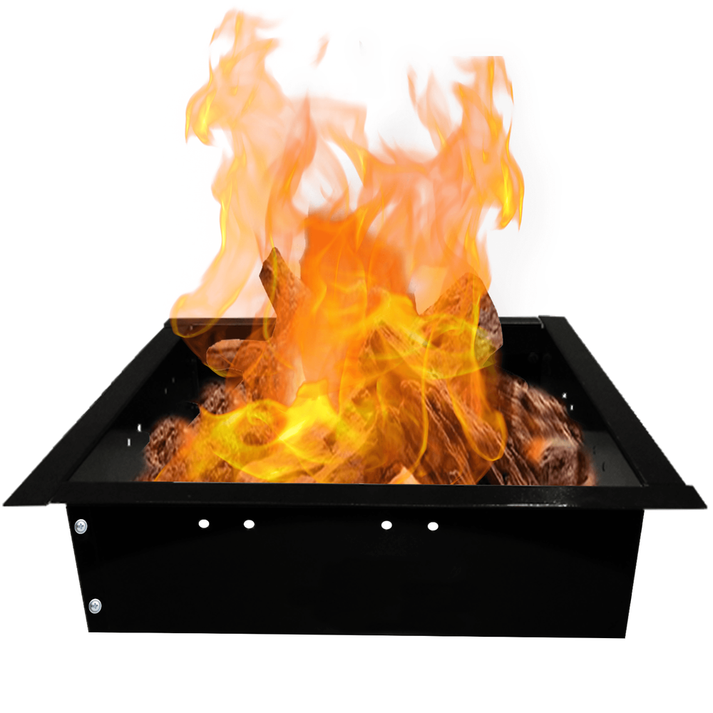 Fire Pit Ring - Square - 29" (OD) & 25" (ID) - Fire Pit Insert with Air Vents