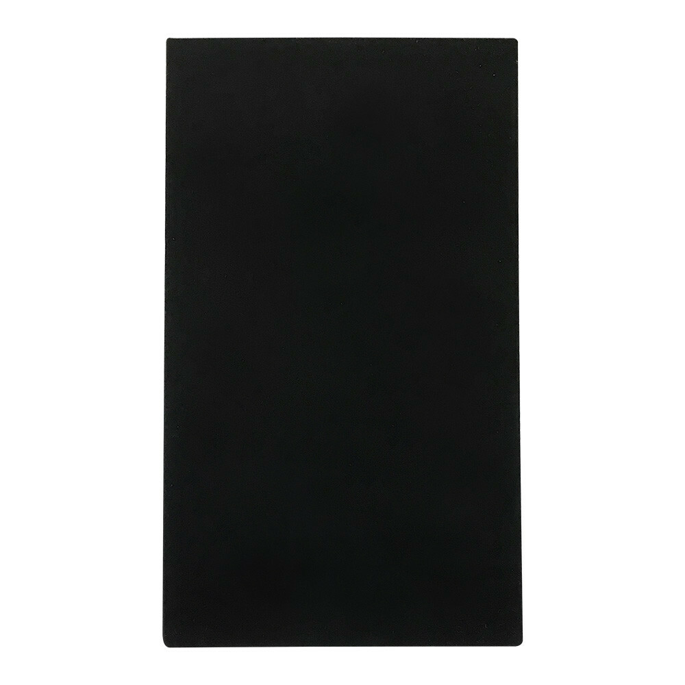 8'' x 4-3/4'' Black Velvet Large Ramp Jewelry Necklace Display Holder Show Case