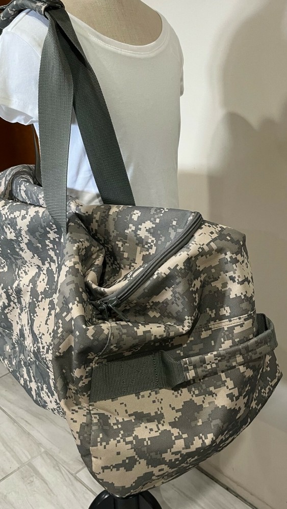 Digital Camouflage Big Duffle Bag