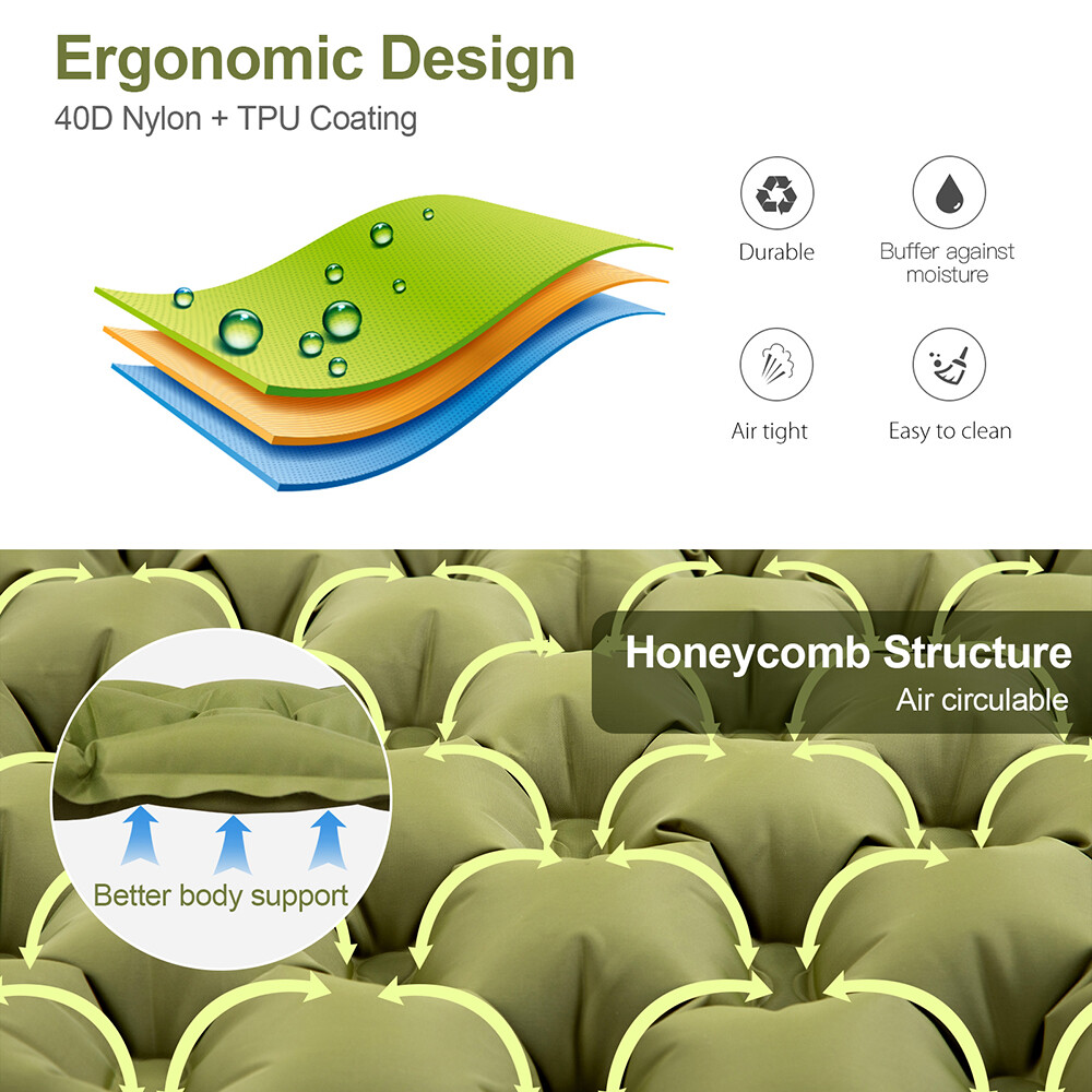 Night Cat Outdoor Camping Equipment Set Tent Pad Sleeping Bag Included