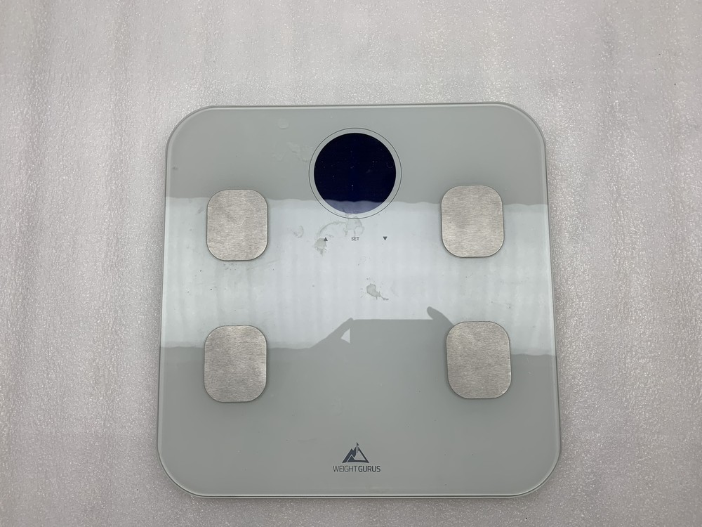 Bluetooth Body Composition Scale White - Weight Gurus
