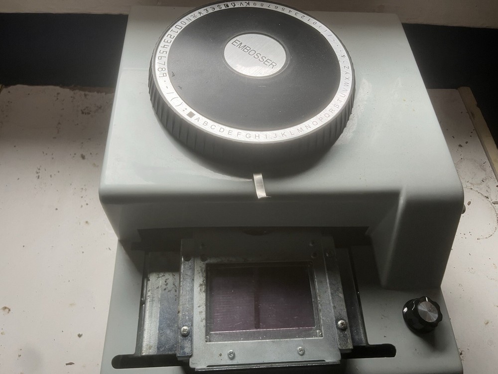 Embosser Machine