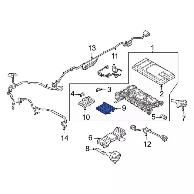 Genuine Ford Control Module ML3Z-10B687-B