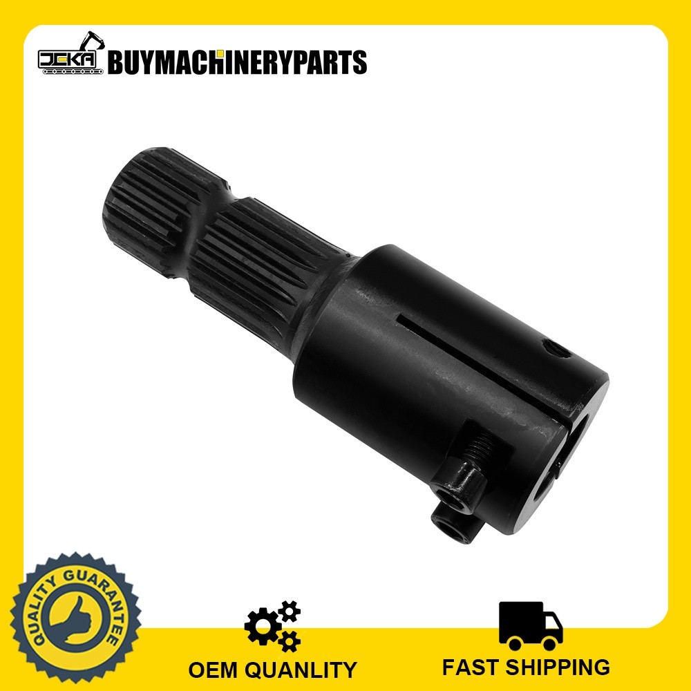 PTO Adapter 1-3/8" 21 Spline Female x 1-3/4" 20 Spline Male 125HP, Extends 4.5"