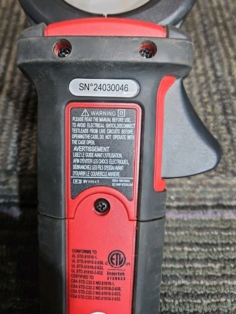 Mac Tools EM111 AC/DC Large Range Current Amp Probe