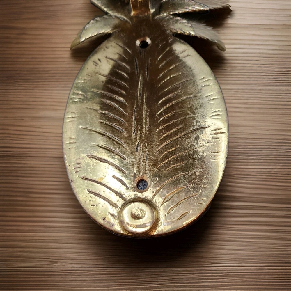 Solid Brass Pineapple Door Knocker 5.5" Long