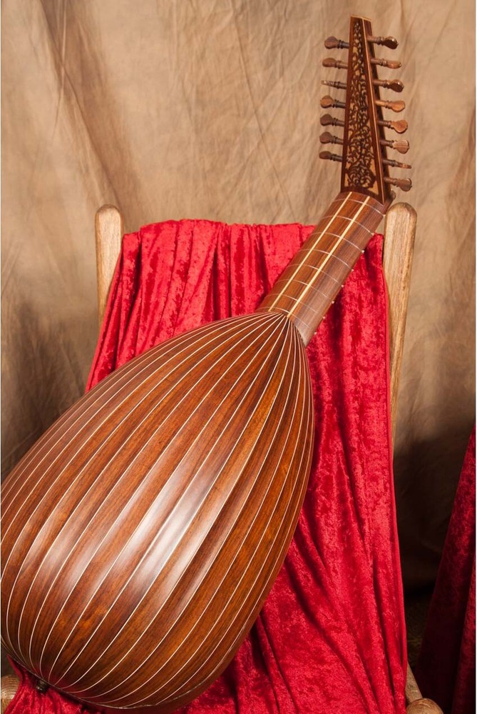 Roosebeck 8 Course Deluxe Lute Solid Spruce Top & Bag + String Set