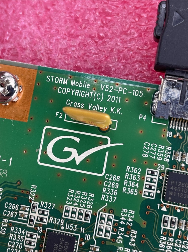 Grass Valley Storm Mobile Multi I/O Processor w/ V52-PC-105