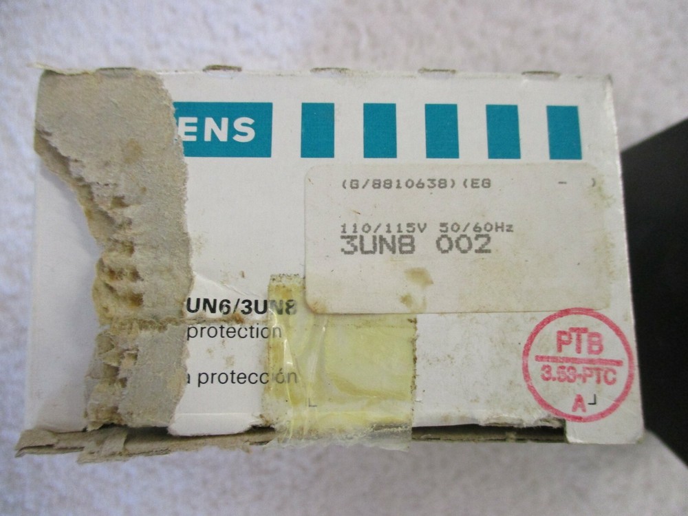 NIB Siemens Contactor 3UN8 002